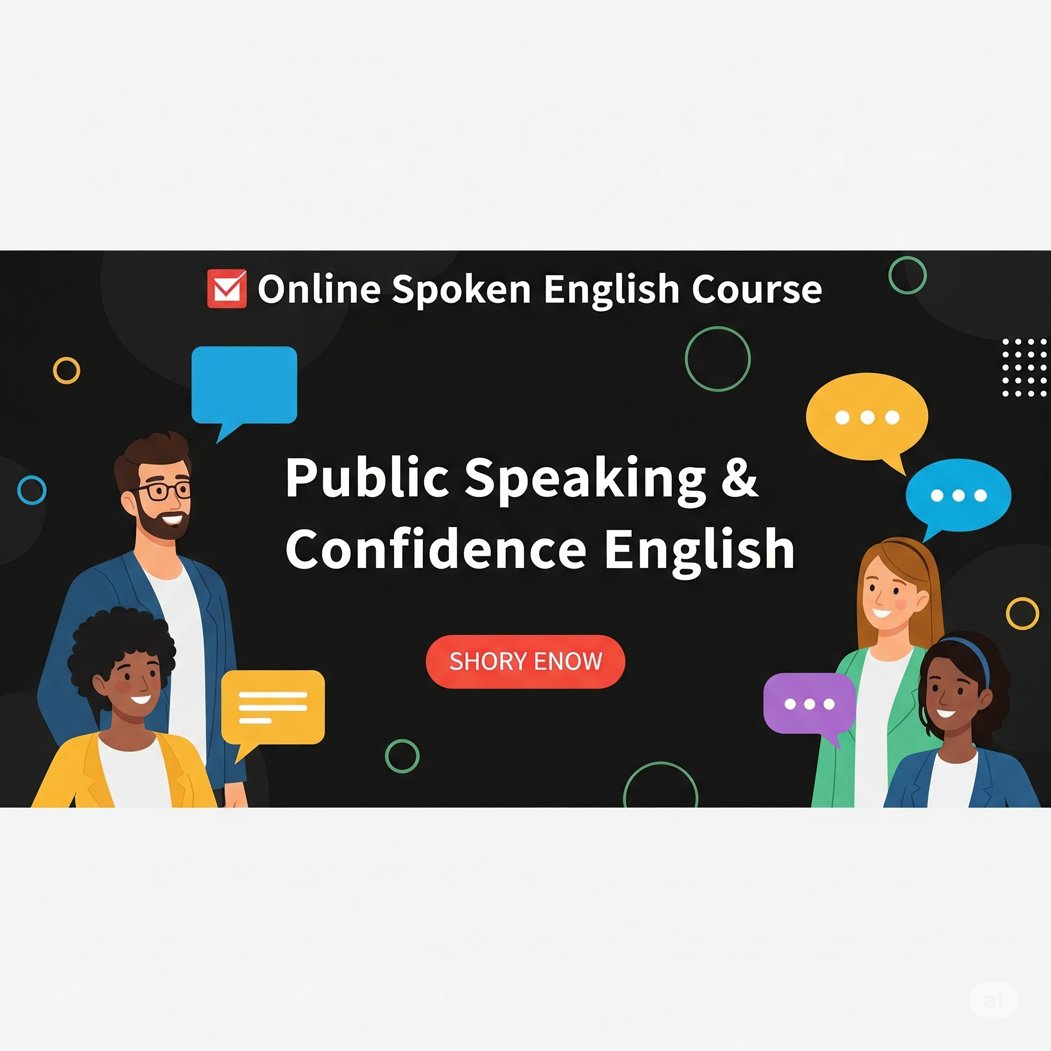 Public Speaking & Confidence English